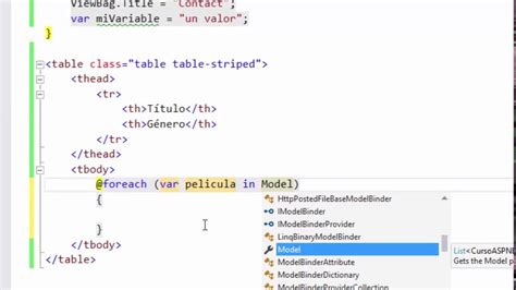crear controlador genérico para mostrar todas vistas razor